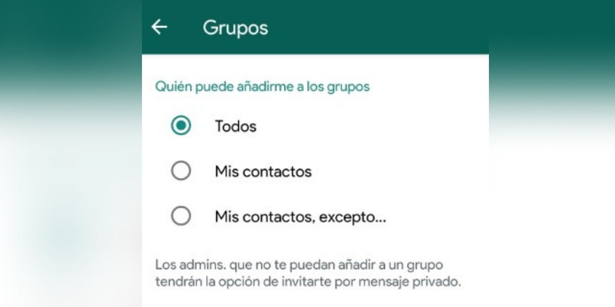 Cómo evitar que te añadan a grupos de WhatsApp sin tu consentimiento