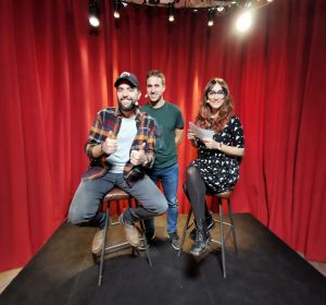 Dani Mateo, Pablo Ibarburu y Ana Morgade Dani Mateo, Pablo Ibarburu y Ana Morgade