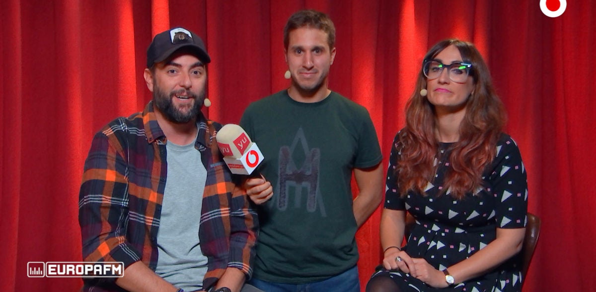 Dani Mateo, Pablo Ibarburu y Ana Morgade
