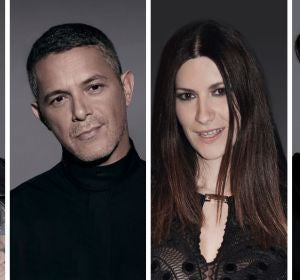 Pablo López, Alejandro Sanz, Laura Pausini y Antonio Orozco, coaches de La Voz 2020 Pablo López, Alejandro Sanz, Laura Pausini y Antonio Orozco, coaches de La Voz 2020
