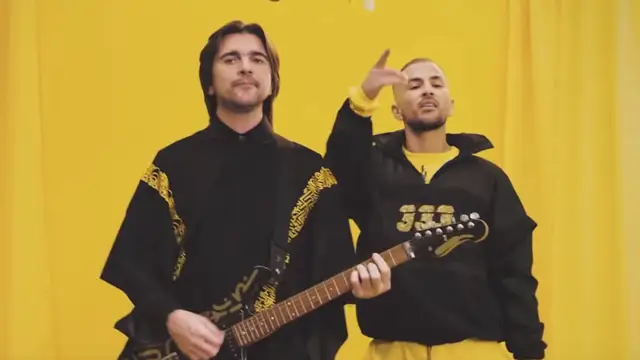 Juanes y Crudo Means Raw en el videoclip de 'Aurora'