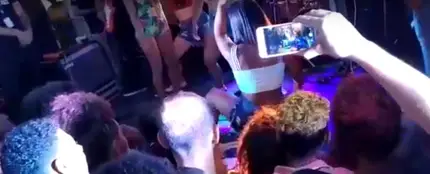 La mujer bailando 'twerking' La mujer bailando 'twerking'