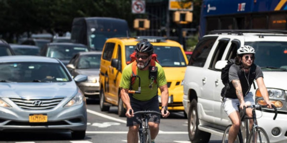 Ciclistas por la ciudad