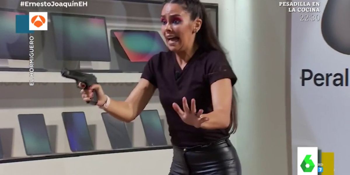El mal rato de Cristina Pedroche durante el experimento de El Hormiguero: "Estoy muy loca"