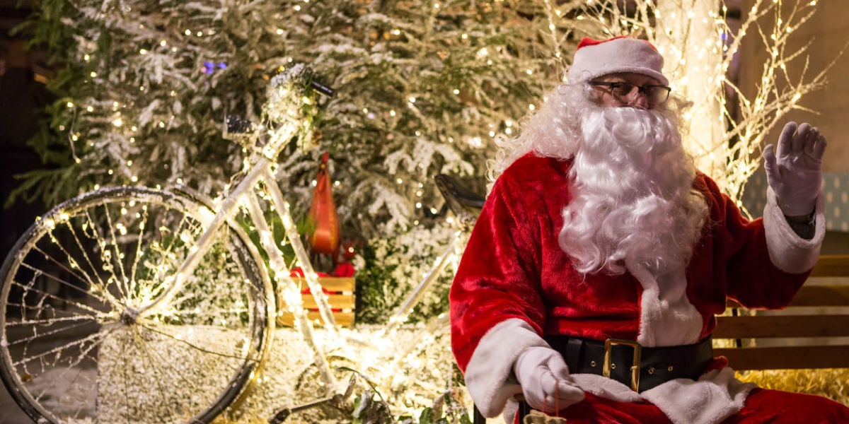 Papá Noel en Zagreb