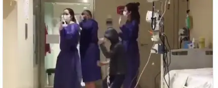 Imagen del vídeo de un niño bailando 'Me Quedo' de Aitana y Lola Índigo Imagen del vídeo de un niño bailando 'Me Quedo' de Aitana y Lola Índigo