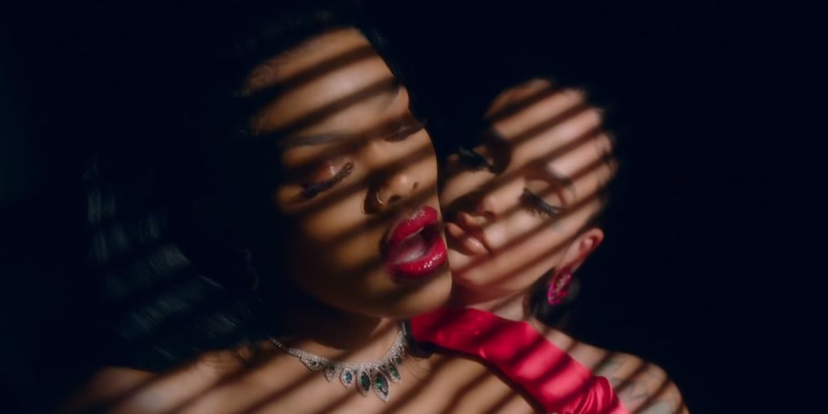 Teyana Taylor y Kehlani en el videoclip de 'Morning'