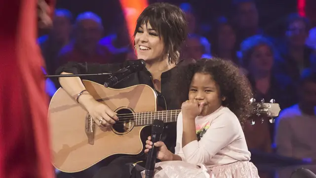 El momentazo más divertido de Yolaini Viñas cantando ‘Nos faltaron cereales’ con Vanesa Martín en ‘La Voz Kids’