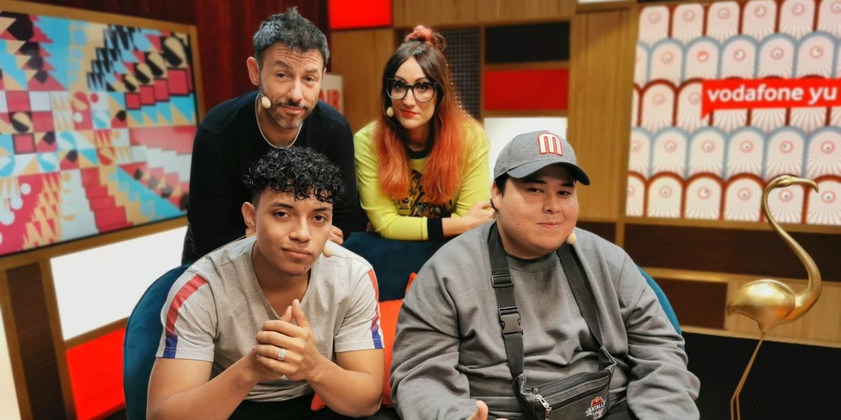 Jony Beltrán y Valles T en 'yu, no te pierdas nada'