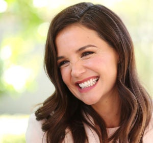 La actriz Katie Holmes La actriz Katie Holmes