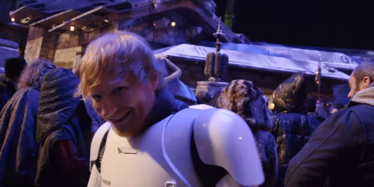 Ed Sheeran en Star Wars