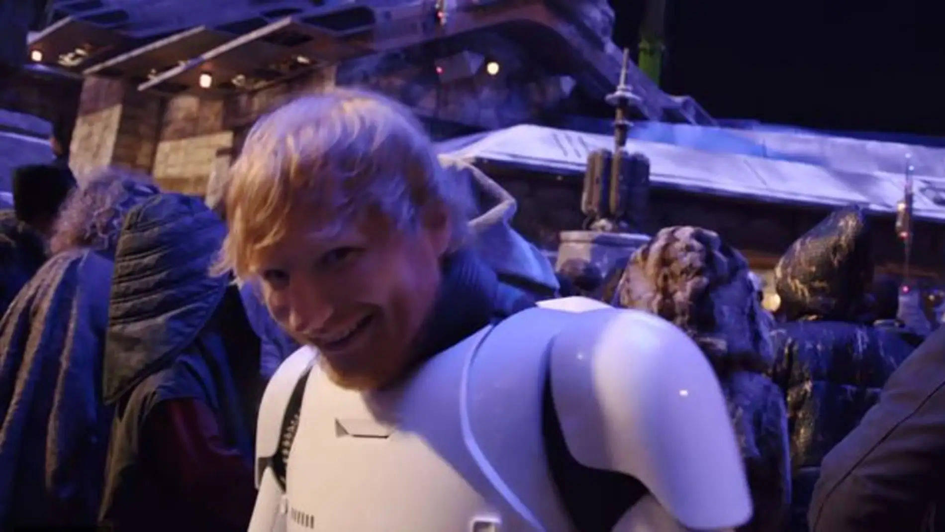 Ed Sheeran en Star Wars 