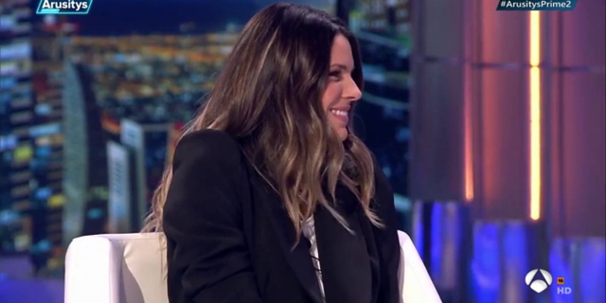 Laura Matamoros se somete a la rueda de prensa VIP de 'Arusitys Prime'