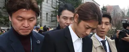 El cantante Jung Joon-young llega al Departamento de Policía de Seúl (Corea del Sur) El cantante Jung Joon-young llega al Departamento de Policía de Seúl (Corea del Sur)