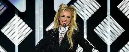 Britney Spears durante una actuación en 2016 en Los Ángeles Britney Spears durante una actuación en 2016 en Los Ángeles