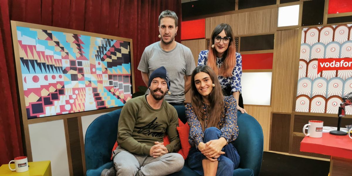 Adrián Lastra y Olivia Molina