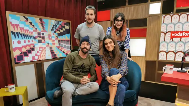 Adrián Lastra y Olivia Molina