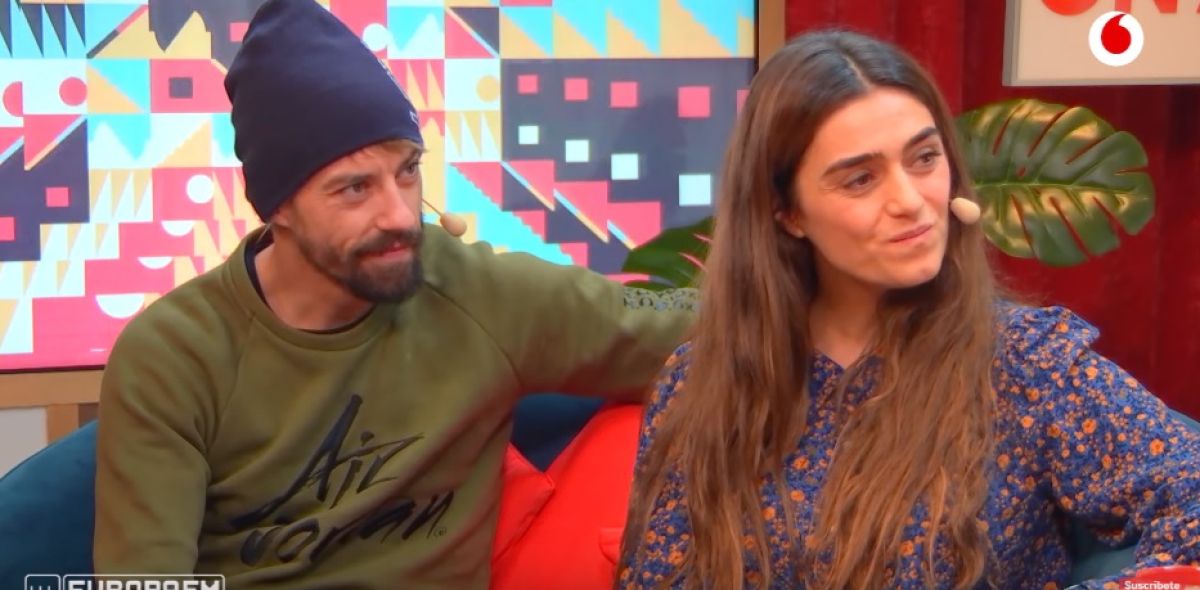 Adrián Lastra y Olivia Molina