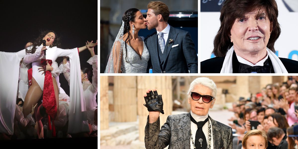 Rosalía, la boda de Sergio Ramos y Pilar Rubio, Camilo Sesto y Karl Lagerfeld, entre lo más buscado en Google en 2019