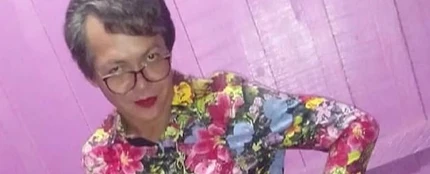 Un hombre disfrazado de su madre en Brasil Un hombre disfrazado de su madre en Brasil