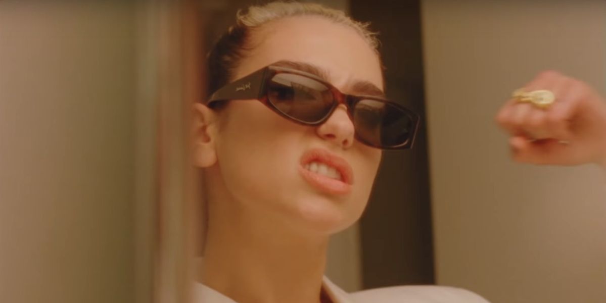 Dua Lipa en el vídeo de 'Future Nostalgia'