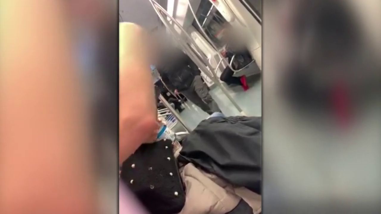 barcelona sexo en el metro