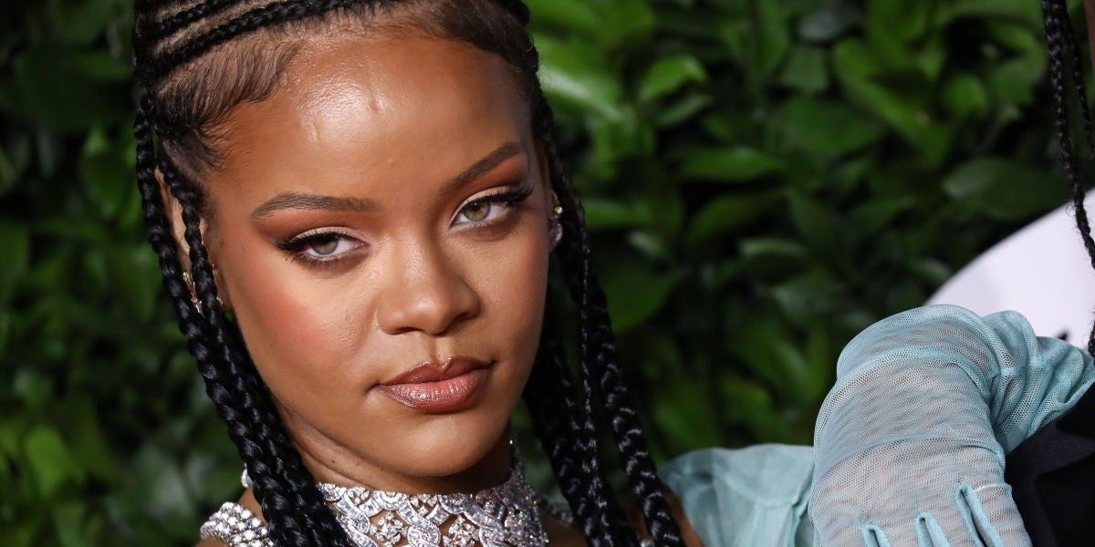 Rihanna en los Premios de la Moda en Londres