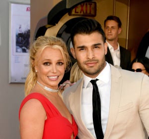 Britney Spears y su novio Sam Asghari Britney Spears y su novio Sam Asghari