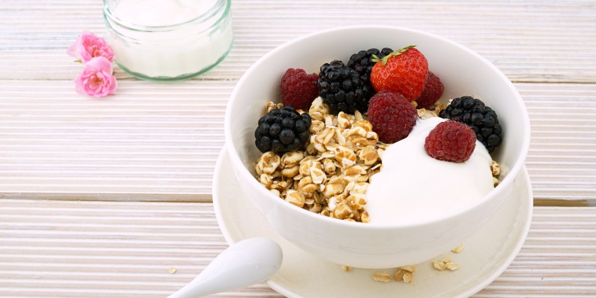 Yogurt con cereales