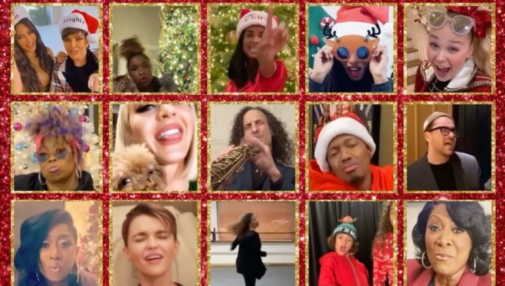 Más de 50 celebridades celebran el éxito de 'All I Want For Christmas Is You' de Mariah Carey