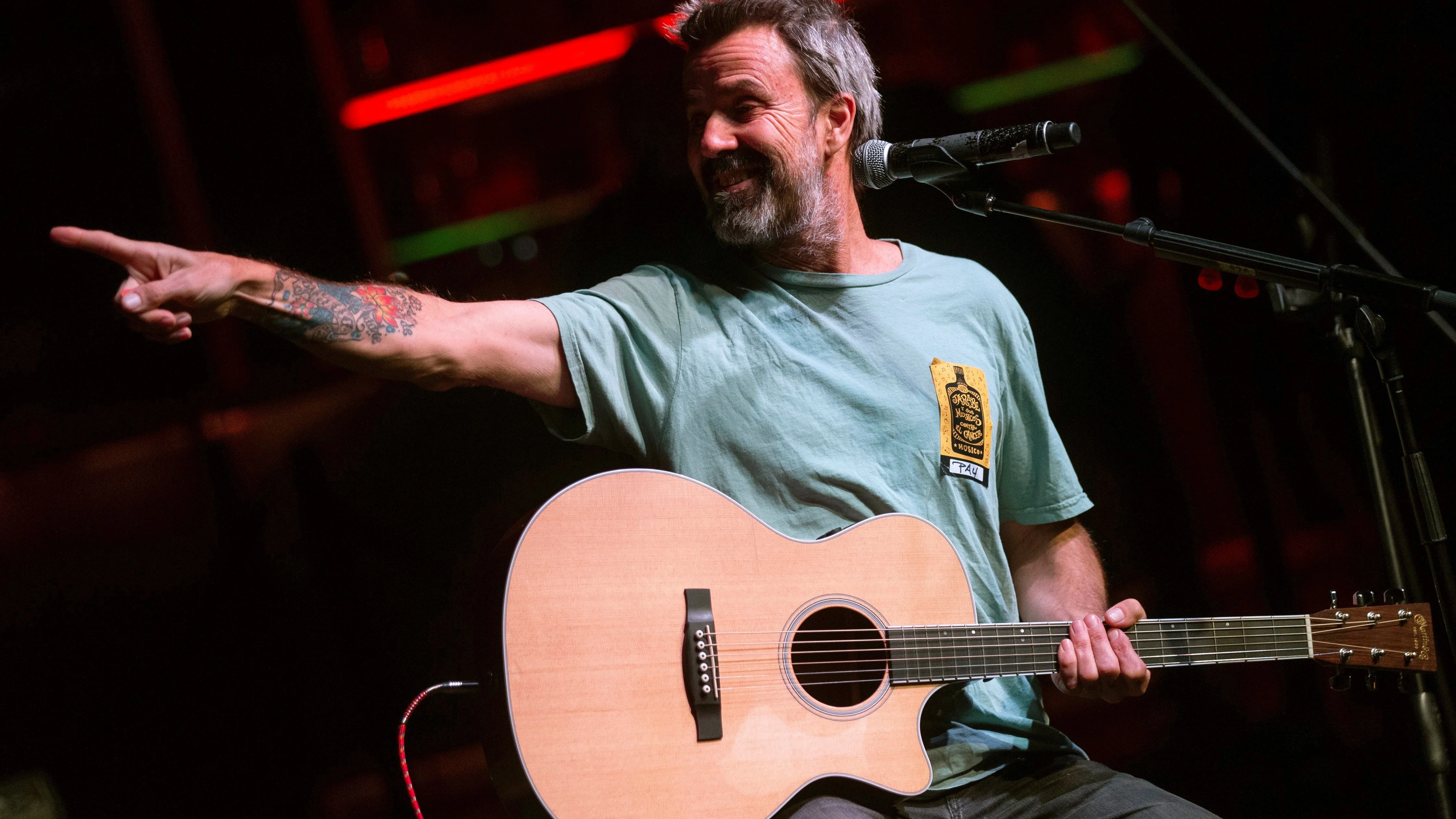 Pau Donés en el concierto 'Jarabe y Sus Músicos Contra el Cáncer' Pau Donés en el concierto 'Jarabe y Sus Músicos Contra el Cáncer'