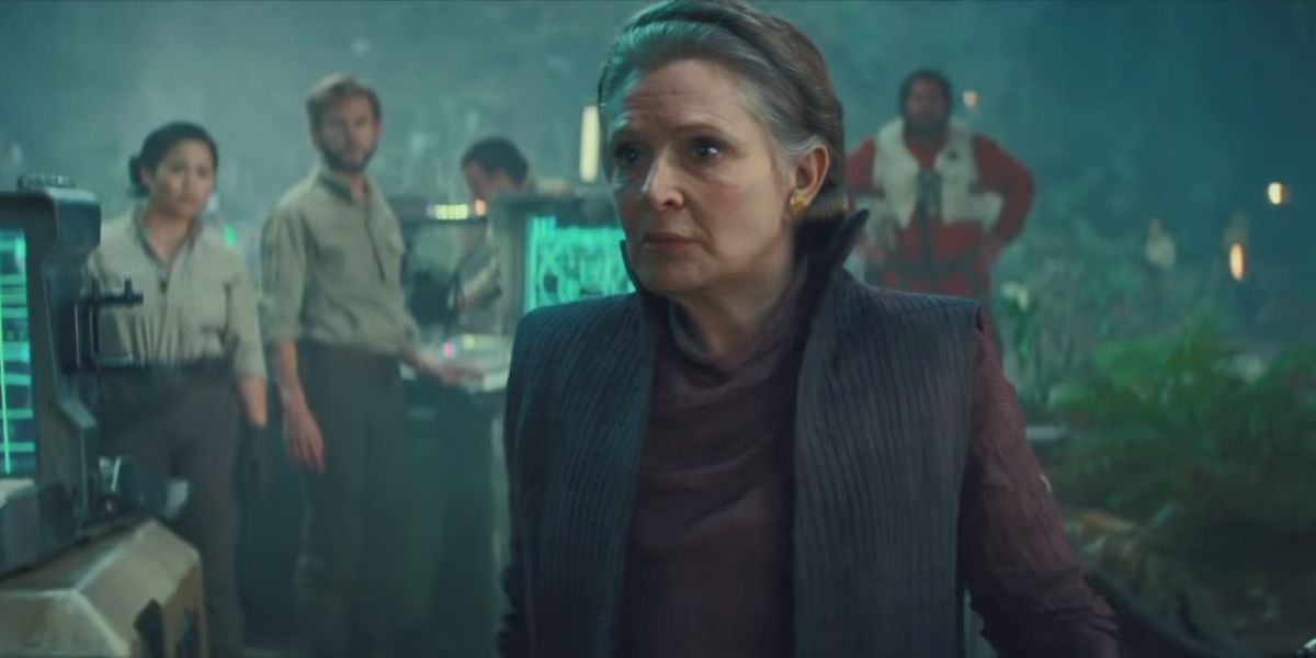 La aparición de Leia en Star Wars: El Acenso de Skywalker