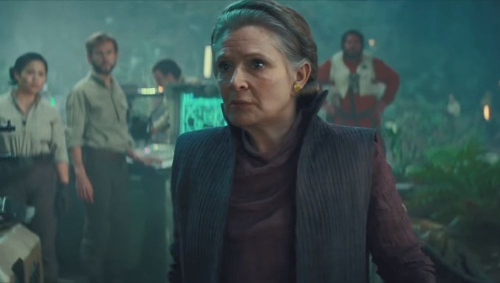 La aparición de Leia en Star Wars: El Acenso de Skywalker