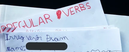 La divertida respuesta de un niño en su examen de inglés La divertida respuesta de un niño en su examen de inglés