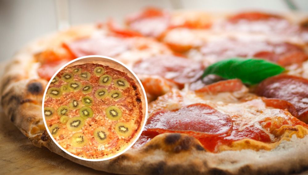 Kiwizza, la pizza con kiwi