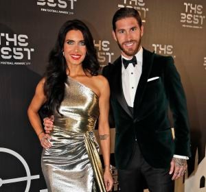 Pilar Rubio y Sergio Ramos en los Best FIFA soccer awards Pilar Rubio y Sergio Ramos en los Best FIFA soccer awards