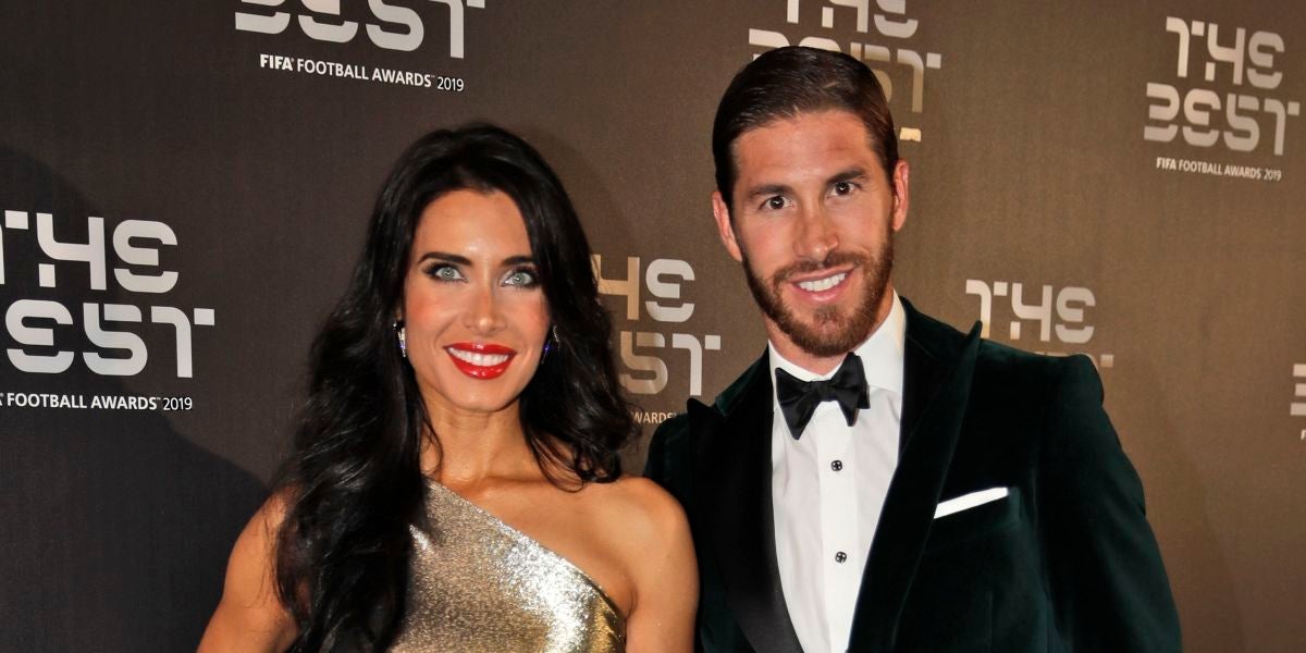 Pilar Rubio y Sergio Ramos en los Best FIFA soccer awards