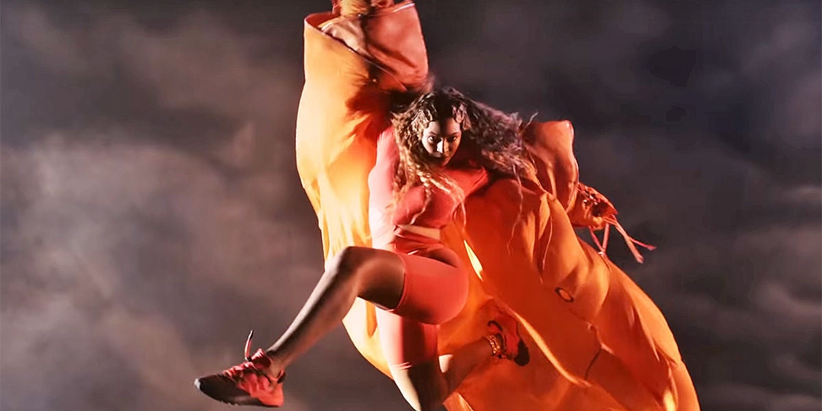 Beyoncé en el spot de adidas x IVY PARK