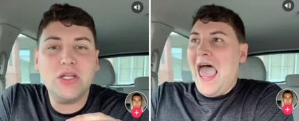 El reto de Tik Tok que consiste en sumergir los testículos en soja para notar el sabor de la salsa en la boca El reto de Tik Tok que consiste en sumergir los testículos en soja para notar el sabor de la salsa en la boca