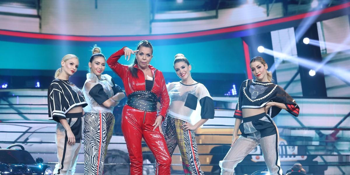Belinda Washington se transforma en una reina de hielo como Isa P en ‘Ahora estoy mejor’