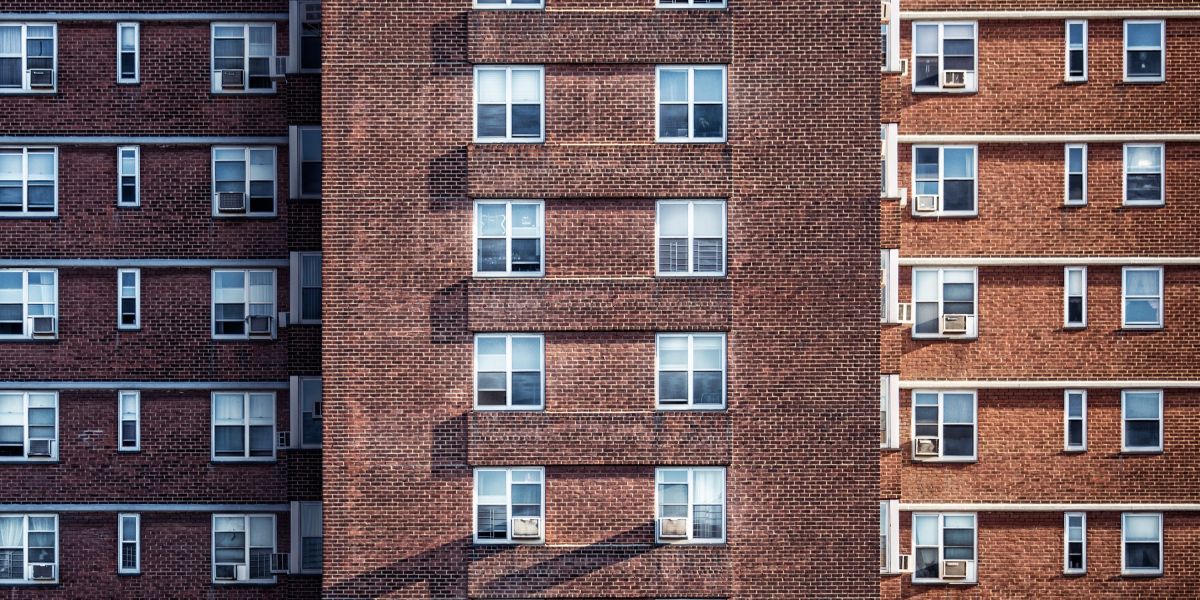 Un bloque de edificios