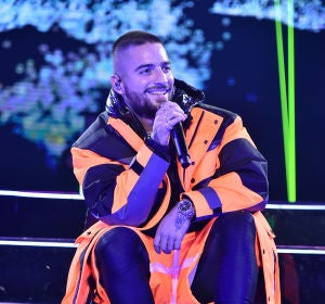 Maluma durante su concierto en el Madison Square Garden de Nueva York Maluma durante su concierto en el Madison Square Garden de Nueva York