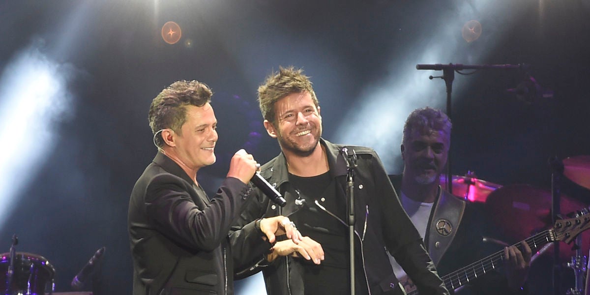 Pablo López y Alejandro Sanz