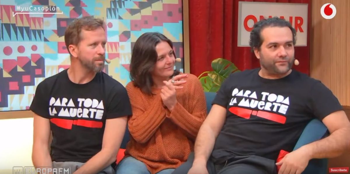 Alfonso Sánchez, Alberto López y Estefanía de los Santos