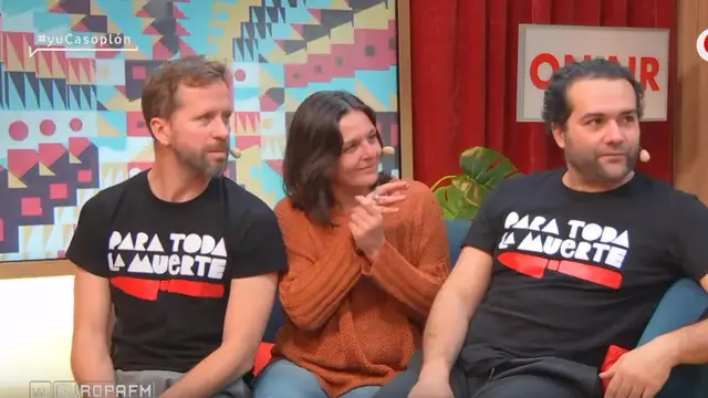 Alfonso Sánchez, Alberto López y Estefanía de los Santos