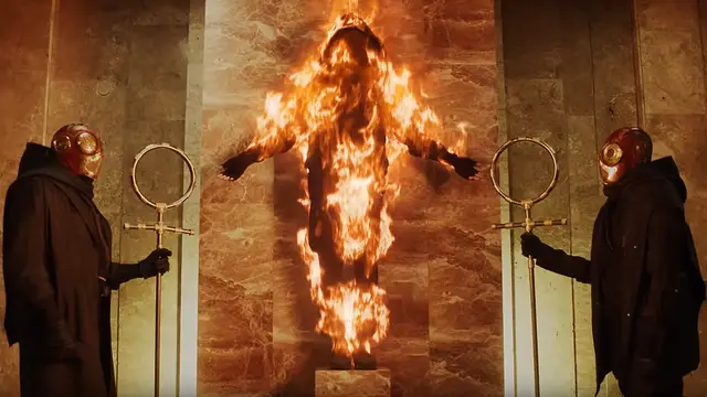 El protagonista en llamas de 'Flames', el nuevo single de Zayn