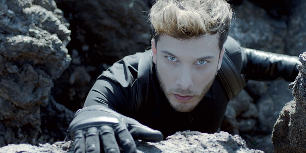 Blas Cantó en el videoclip de 'Universo', su tema para Eurovisión 2020