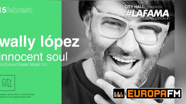 Wally Lopez en la sala City Hall de Barcelona