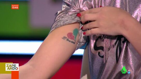El tatuaje de Valeria Ros