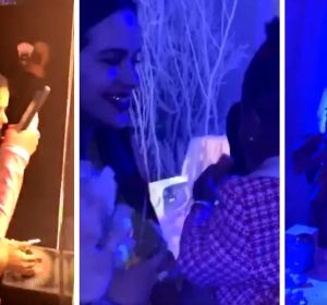 Rosalía en la fiesta de cumpleaños de Stormi, la hija de Kylie Jenner Rosalía en la fiesta de cumpleaños de Stormi, la hija de Kylie Jenner